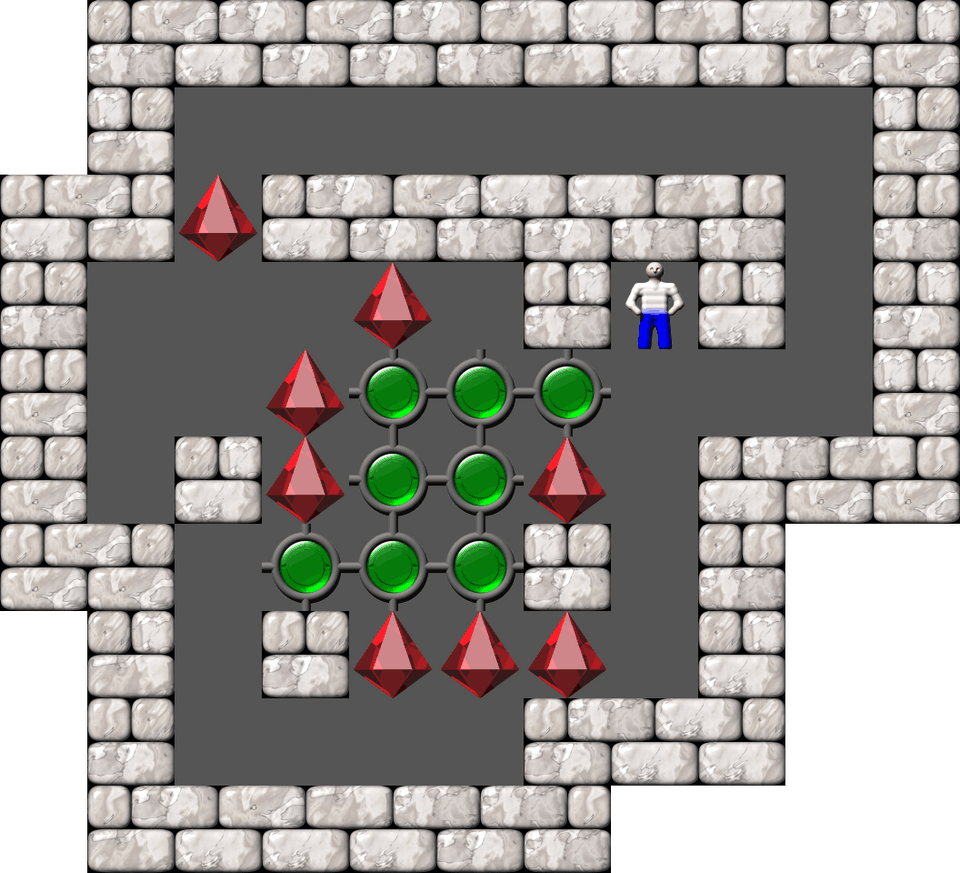 Sokoban Chuchubi 12 level 10